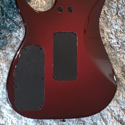 Strictly 7 Guitars custom shop   Super Strat Floyd    rose  red electric    guitar made in  the usa ohsc image 4
