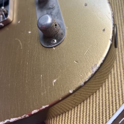 Fender Custom Shop 52 Telecaster Heavy Relic 2019 Aztec Gold image 14