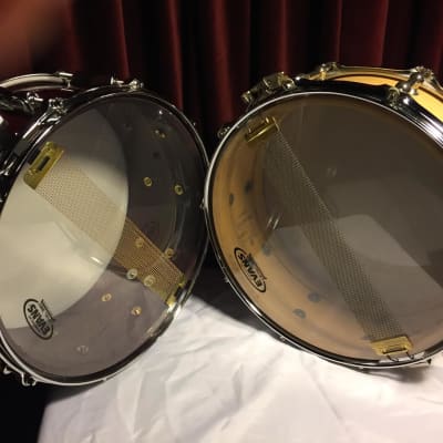 Snare lot.   Brady jarrah ply snare.Lesoprano New vintage RARE! 2 great snares for the price of 1. image 3