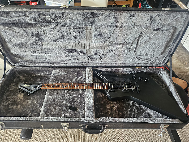Epiphone '58 Goth Explorer | Reverb