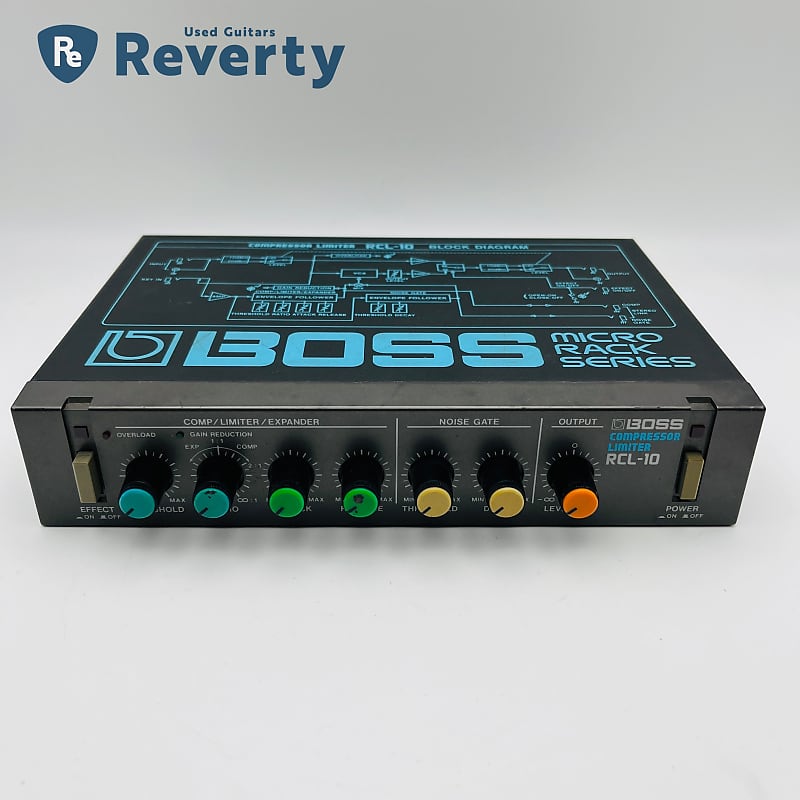 Boss RCL-10 Micro Rack Series Compressor Limiter | Reverb