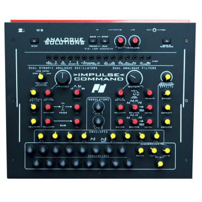 Analogue Solutions Impulse Command Stereo Analog Synthesizer - Case Rig image 2