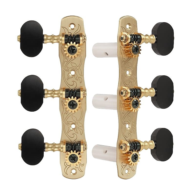 Gotoh Classical Guitar Tuners, With ebony knobs | Reverb