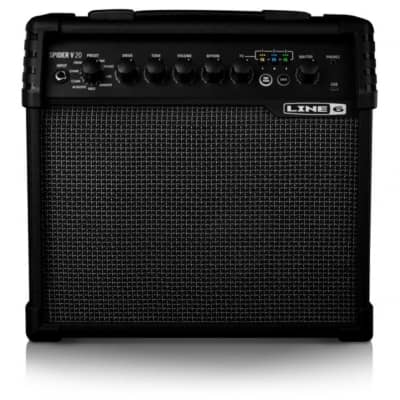 Line 6 Spider V 20 MkII 1x8 Electric Guitar Amplifier Combo image 1