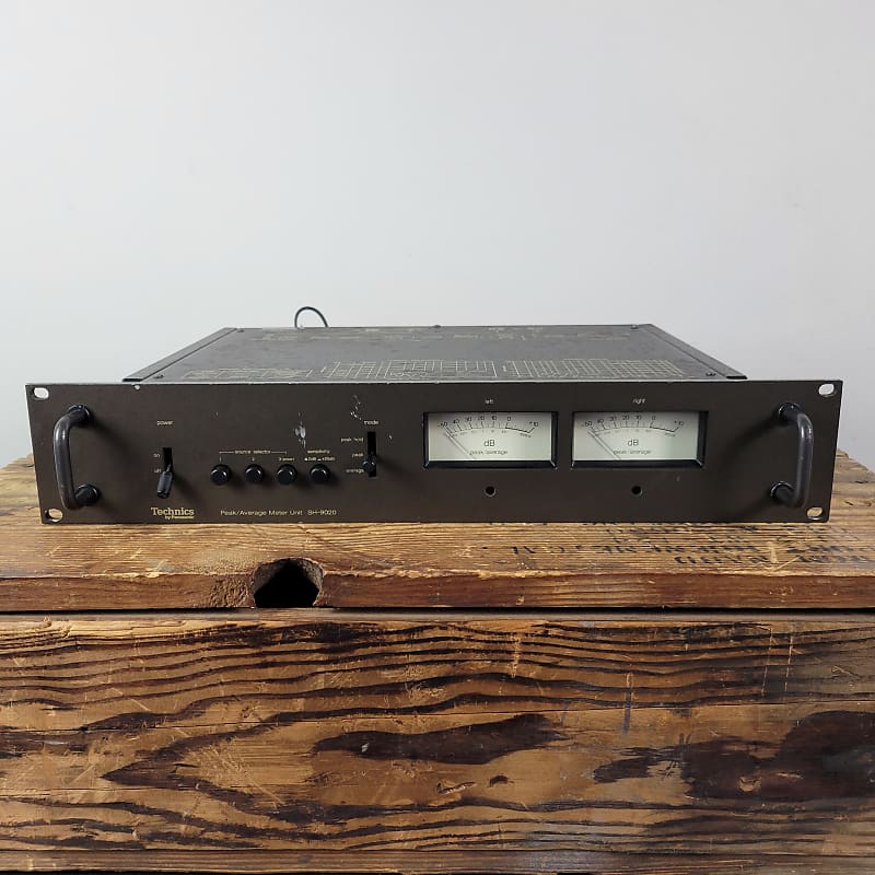 M7409 Technics SH-9020M メーターユニット TECHNICS SH-9020 RARE Peak Average Meter Unit Vintage 1977