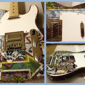 Normandy Guitars Alumicaster  - Custom One-Off Paint Job! image 6