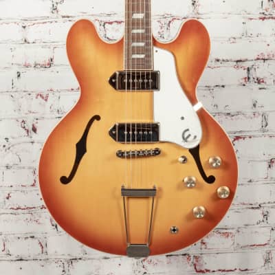 USED Epiphone USA Collection Casino Hollowbody Electric Guitar Royal Tan for sale