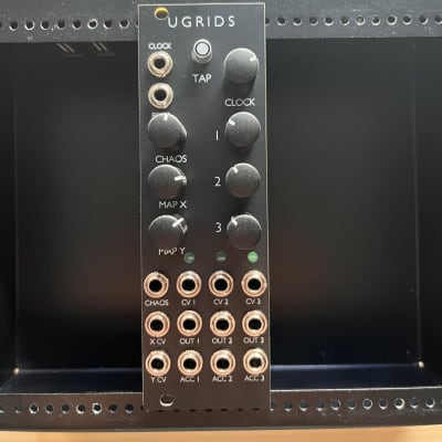 CalSynth uGrids (micro Mutable Grids) 8HP 2022 - Matte Black image 2