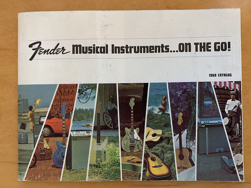 Fender Very Rare 1968 Mini Catalog image 1