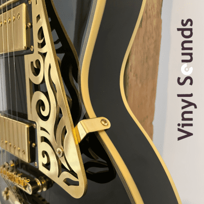 Epiphone, Gibson Les Paul Custom Custom Pickguards Scratchplates Made From Mirror Polished Brass image 5