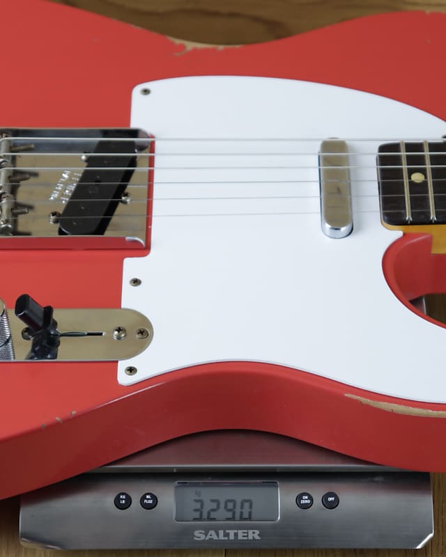 Fender Custom Shop 59 Tele Relic Fiesta Red ~ R114860 | Reverb