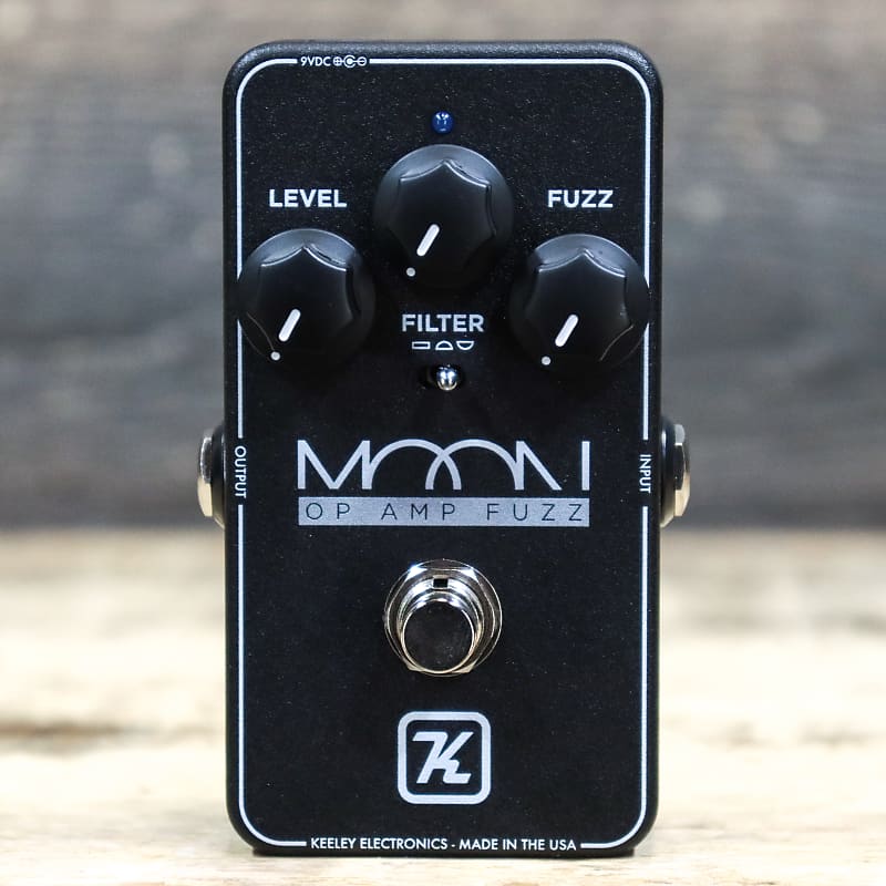 Keeley Electronics Moon Op Amp Fuzz Refined Filter Controls Fuzz Effect Pedal image 1