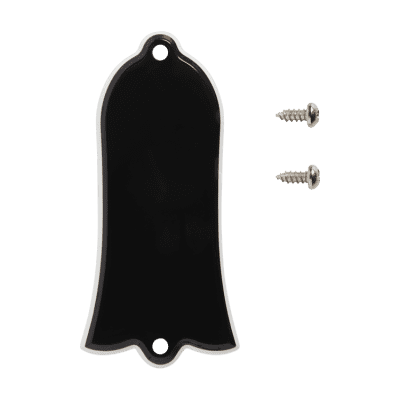 Gibson- Truss Rod Cover (Blank),  PRTR-010,  Black image 1