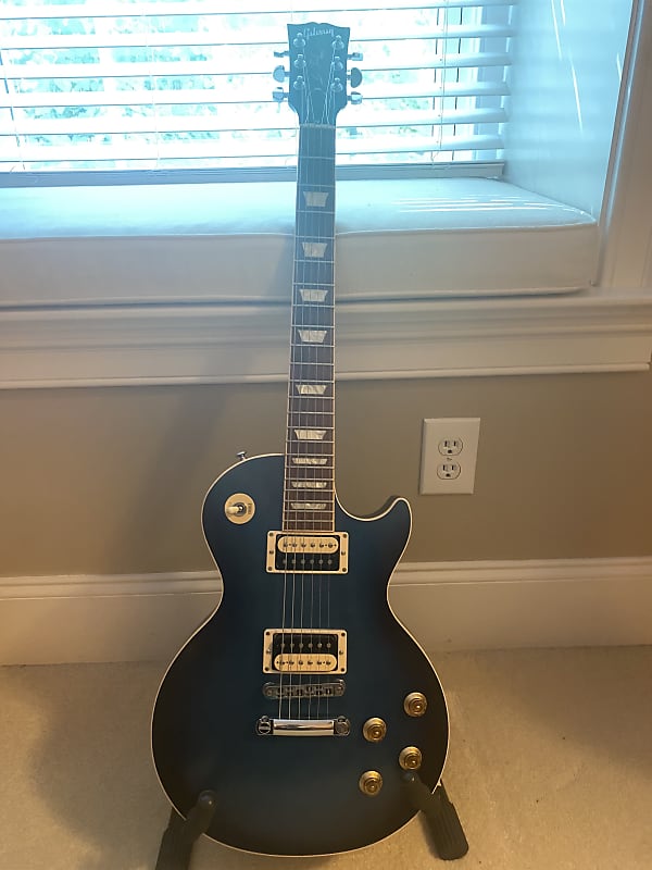 Gibson Les Paul Classic Satin 2019 Midnight Manhattan | Reverb