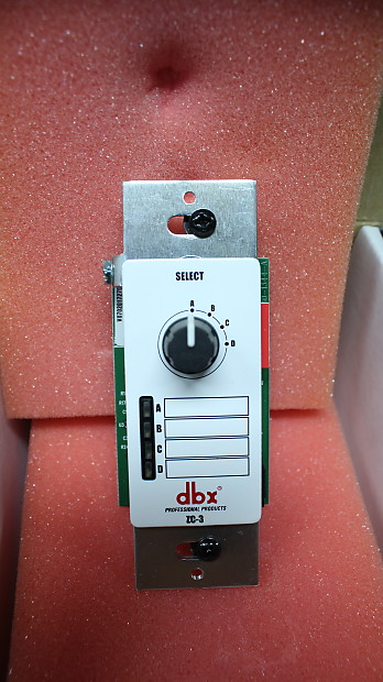 dbx ZC3 Wall-Mounted Zone Controller image 1