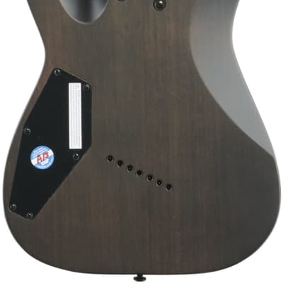 ESP LTD M-1007 Multi-Scale Electric Guitar, 7-String, See-Thru Black Satin image 5