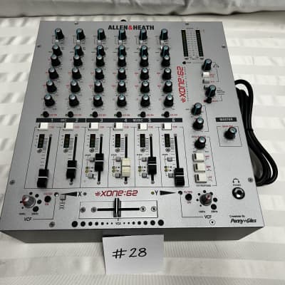 Allen & Heath XONE:62 DJ Mixer (silver version) Xone62 | Reverb Canada