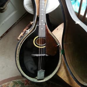Gibson Style A snakehead Mandolin 1928, Black image 9