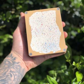Lamp Electric MNTP OverFuzz 2018 Acid Etched Hand Painted image 3