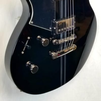 Yamaha RSE20L Revstar Element Left Handed Electric Guitar, 2 Alnico V Humbucking Pickups, Black image 3