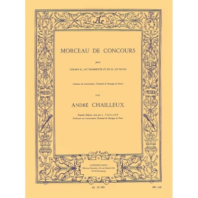 Leduc Chailleux: concert pieces for sale