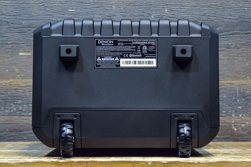 Denon Commander Sport Water-Resistant Portable PA Speaker Denon Commander Sport Water-Resistant Portable PA Speaker