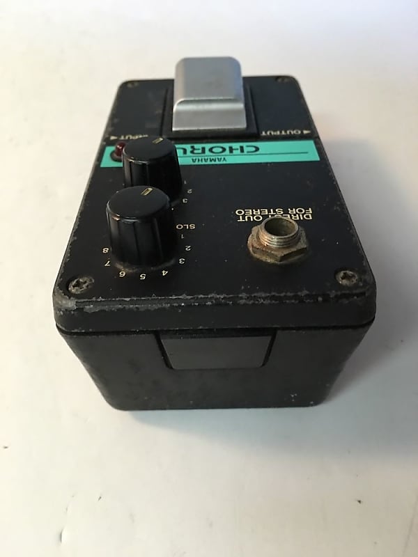 Yamaha CH-01 Stereo Analog Chorus 1980s Vintage Guitar Pedal