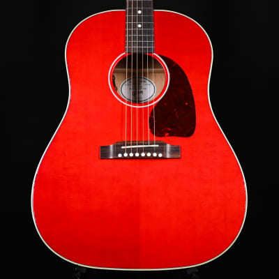 Gibson Monthly Limited 1960s J 45 ADJ Red Spruce Top Ebony (S/N:12888043)  (08/11) (99/99) | Reverb