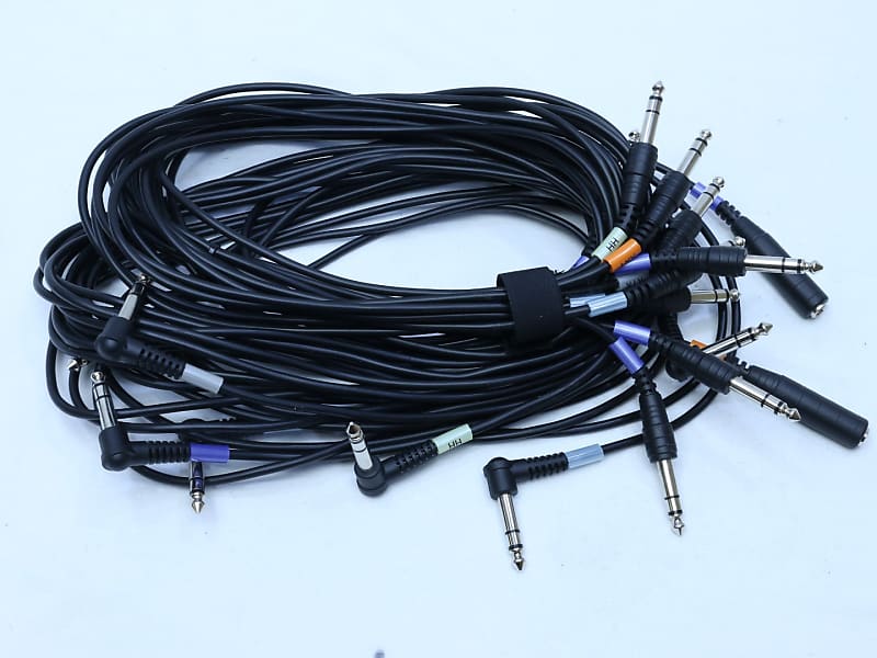 Roland MDS-50KV 13x Stereo Cable Snake Patch Cord V-Drum MDS-50 image 1