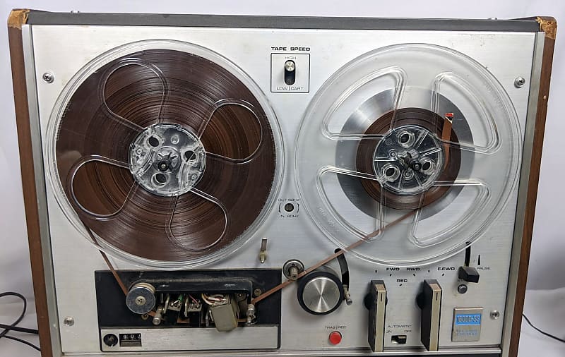 Vintage Akai 1800D-SS Reel to Reel Tape Deck Player / Recorder - Rare  1800dss - For Parts or Repair