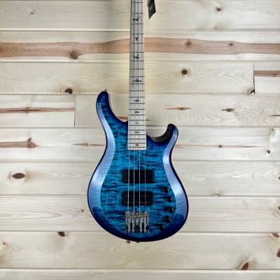 PRS Paul Reed Smith Gary Grainger 4 String Flame Maple Top Cobalt Blue NEW! #4499 image 8