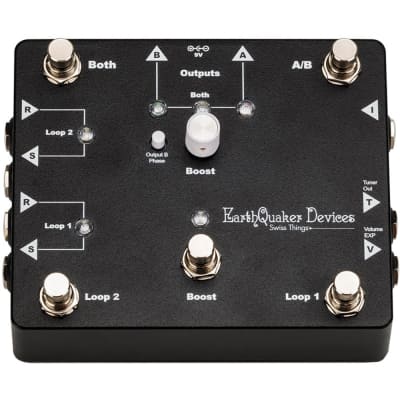 Earthquaker Devices Swiss Things Pedalboard Reconciler Buffer Looper Switcher AB image 2