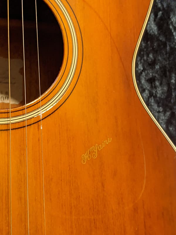 Very Nice 2003 K. Yairi SO-18 Single 0 14 Fret Acoustic