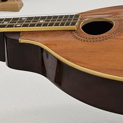 1913 The Gibson A-1 Mandolin Pumpkin Top Vintage Natural Acoustic Guitar image 8