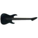 ESP LTD M-7HT Baritone Black Metal Black Satin 7-String Electric Guitar - KOREA - BRAND NEW