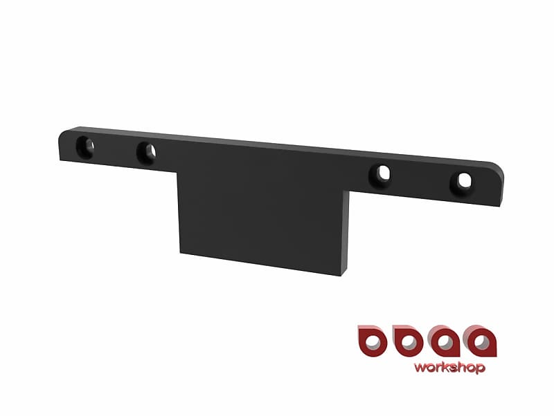 Thumb Rest for Yamaha TRB Series 4, 5, or 6 Strings – Model 2 | Plastic - Plastic Black, Blue, Red image 1