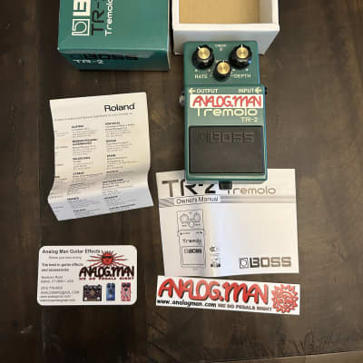Reverb.com listing, price, conditions, and images for boss-tr-2-tremolo