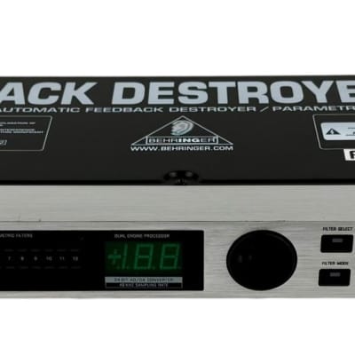 BEHRINGER DSP1124P フィードバックデストロイヤー Behringer | Product | DSP1124P