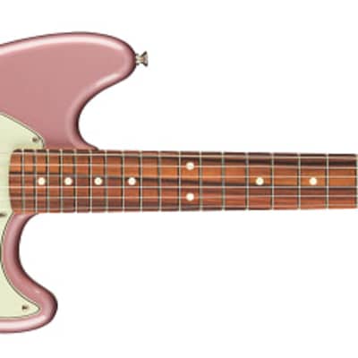 Fender Player Mustang 90 Electric Guitar Pau Ferro FB, Burgundy Mist Metallic image 4