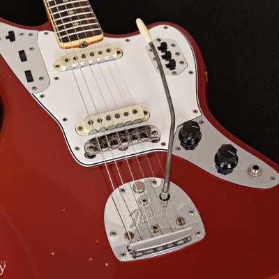 1966 Fender Jaguar - Candy Apple Red image 3
