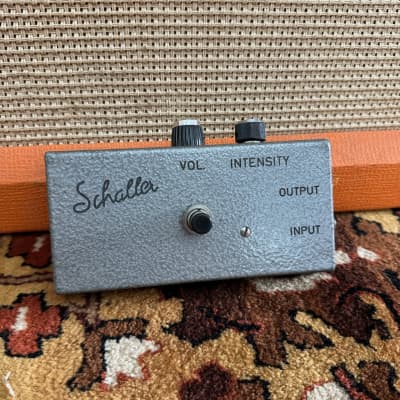 Vintage 1960s Schaller Germany Fuzz BC108 Silicon Transistor Guitar Effect Pedal for sale