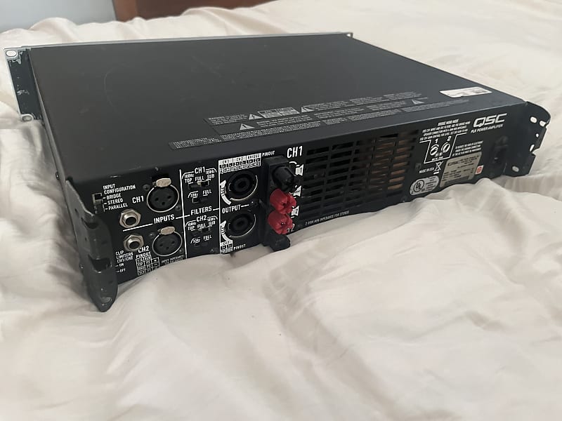 QSC PLX3602 PLX2 Series Compact Rack-Mounted Power Amp | Reverb