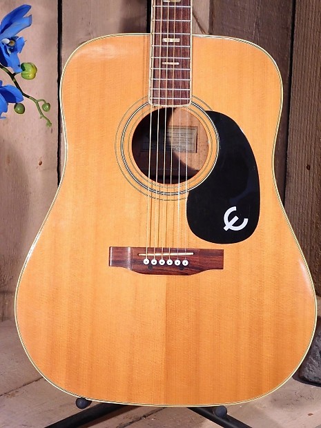 Epiphone FT-350 El Dorado 1973 Blonde with original Case! | Reverb