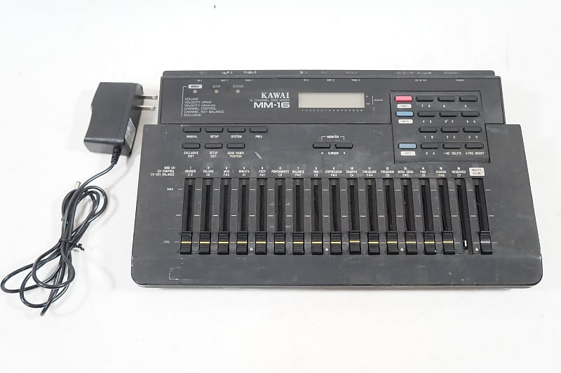 Kawai MM-16 MIDI ミキサー Kawai Synths + MM16 MIDI Mixer = Strange Fun - YouTube