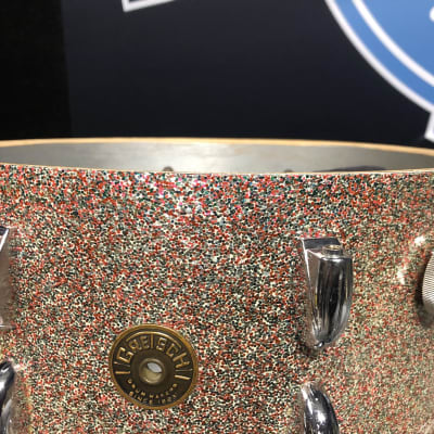 Gretsch 1950s Peacock Sparkle 14"x6.5"  Snare Drum. Stunning!! image 5