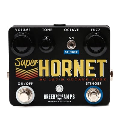 Greer Amps Super Hornet BC-107B Transistors Octave Fuzz Guitar Effect Pedal for sale