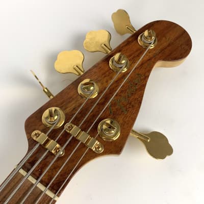 Fender Victor Bailey Artist Series Signature Jazz Bass V 2006 - 2011 - Natural W OHSC image 4
