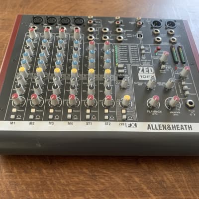 Allen & Heath ZED-10FX 10-Channel Mixer w/ Effects | Reverb