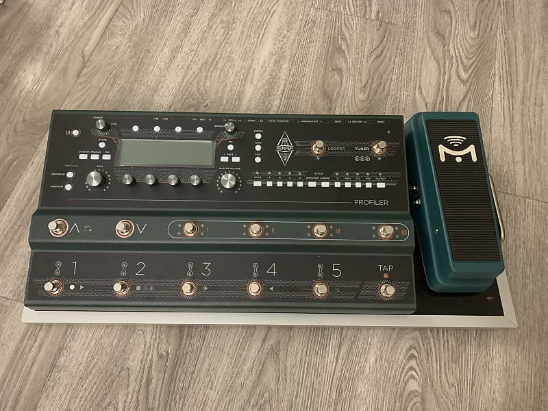 Kemper Amps Profiler Stage + GOMC Pedalboard + Mission | Reverb