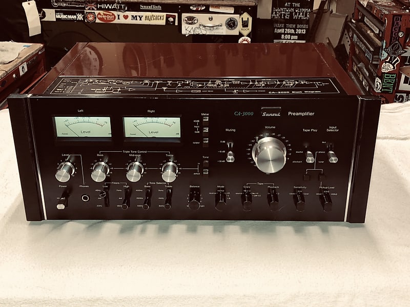 Sansui CA-3000 Preamplifier Control Amplifier Vintage Audio